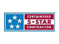 CertainTeed 5-Star Contractor